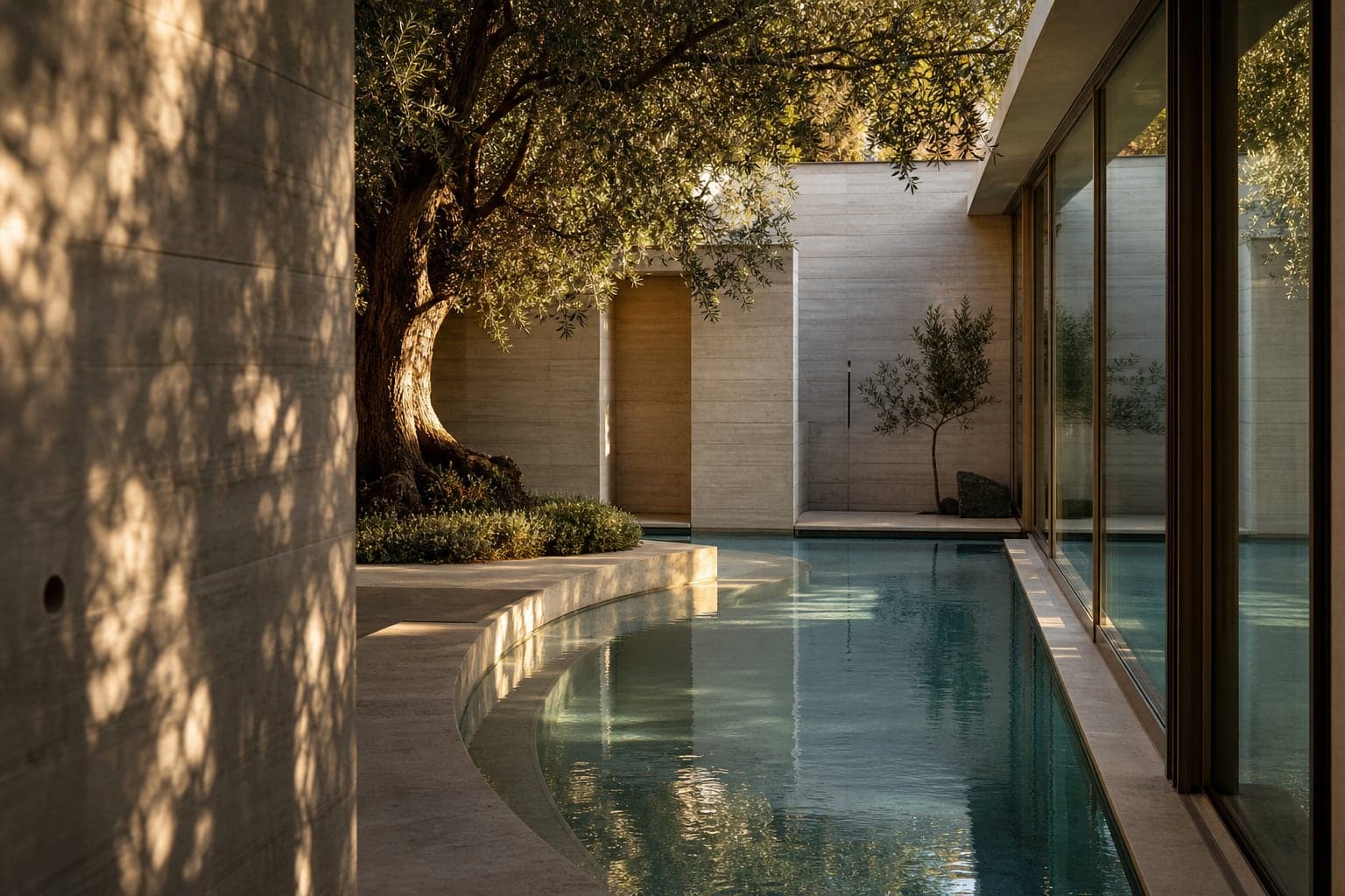 Ridge House pool project